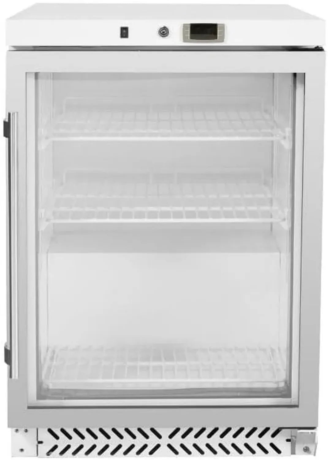 Réfrigérateur Compact 200L avec Portes Transparentes