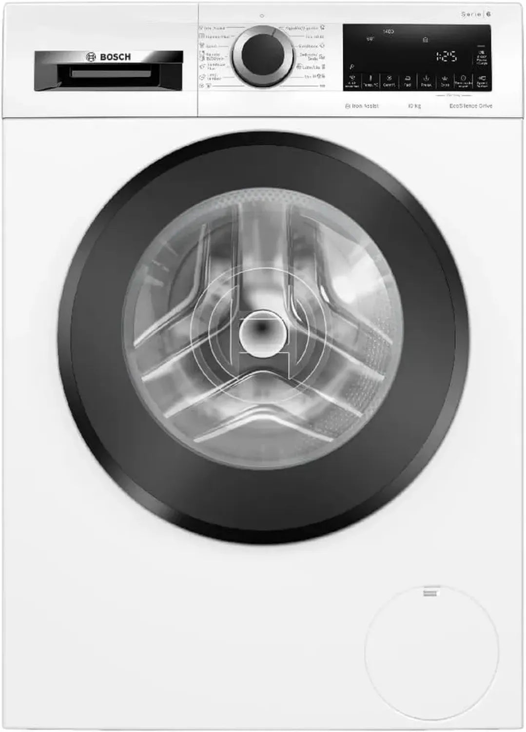 Lave-linge Frontal Bosch 10 kg 1400 tr/min EcoSilence Blanc