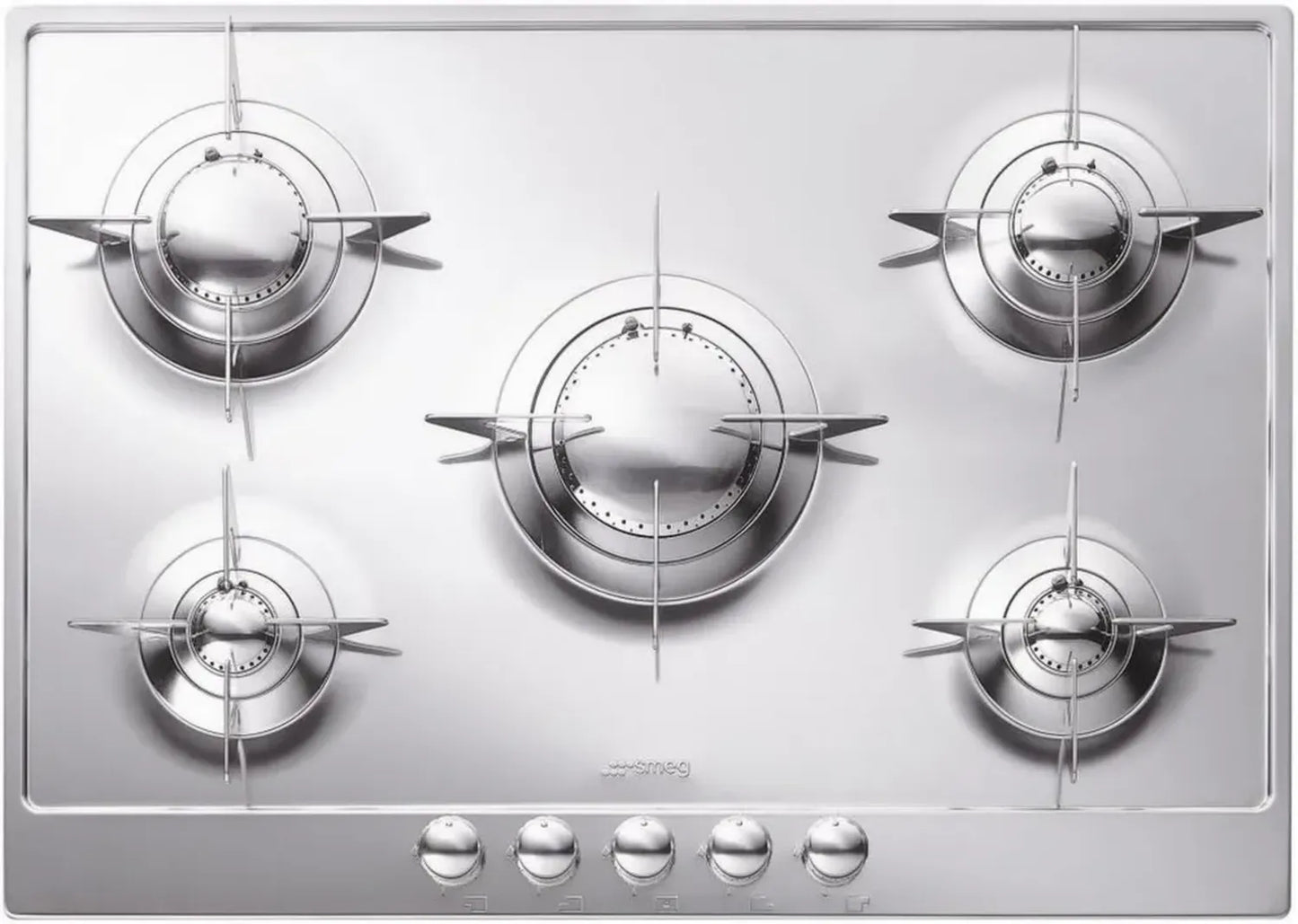 Plaque de Cuisson à Gaz SMEG P705ES - Design Élégant, Performance Excellente