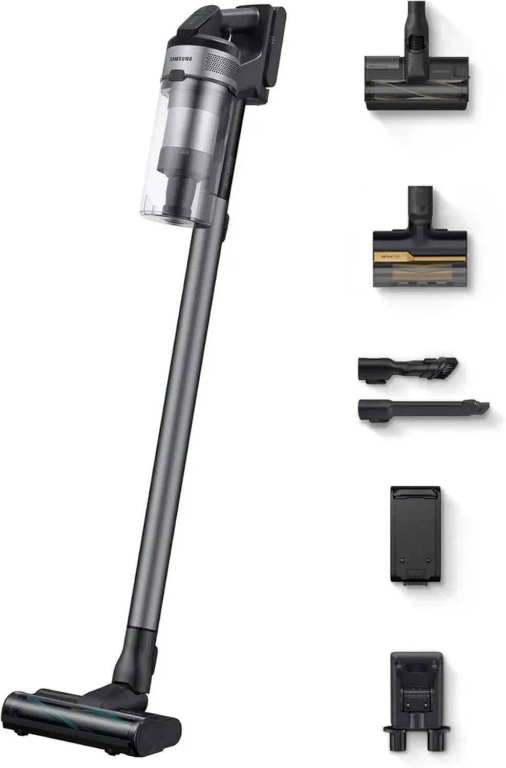 Aspirateur Samsung Jet 75E Animaux avec Brosse Puissante 200 W