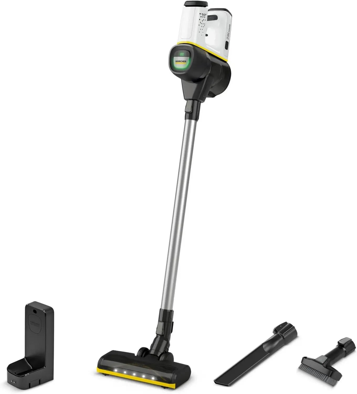 Aspirateur sans Fil Kärcher VC 6, Design Élégant en Blanc et Noir