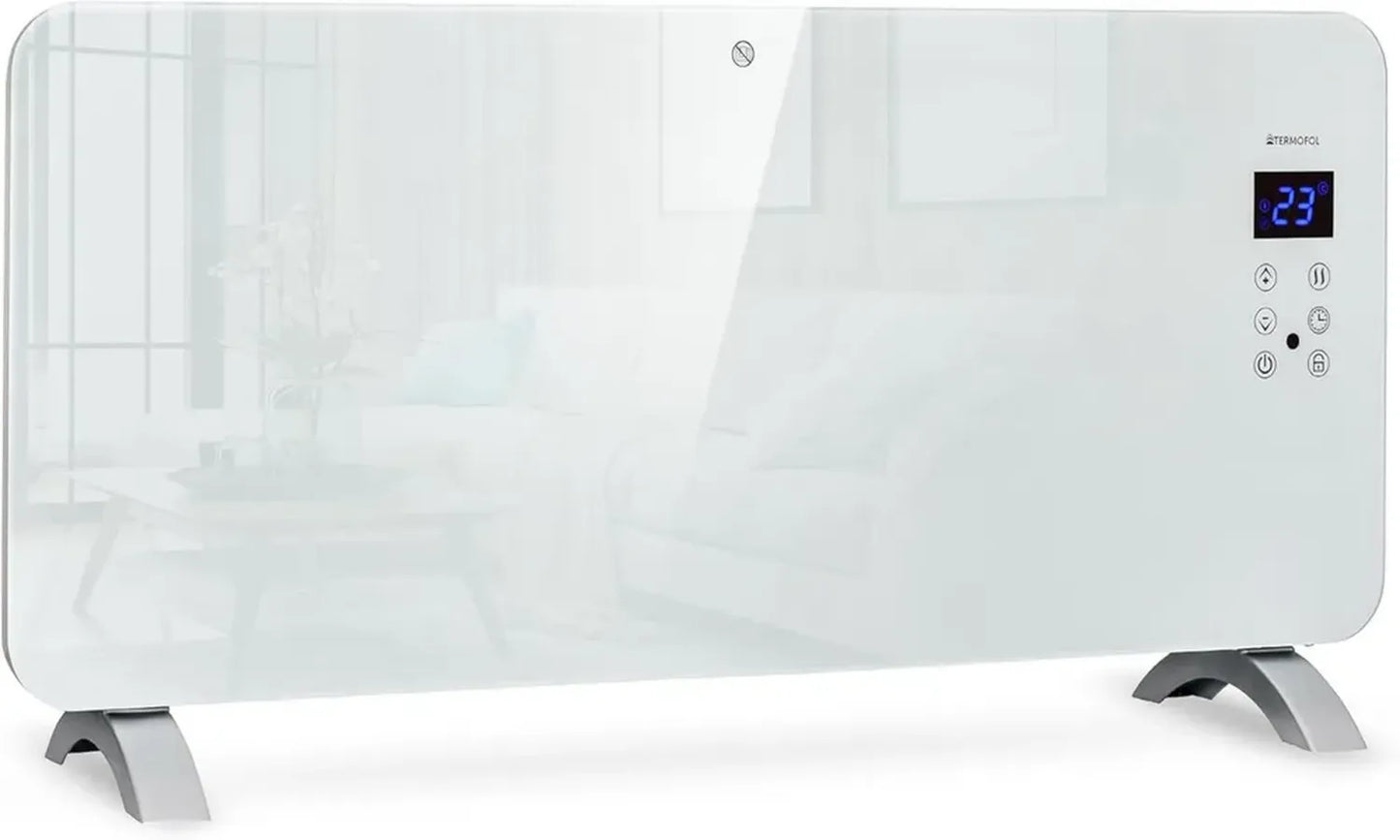 Radiateur Électrique WiFi Portable 2000W - Inertie et Connecté