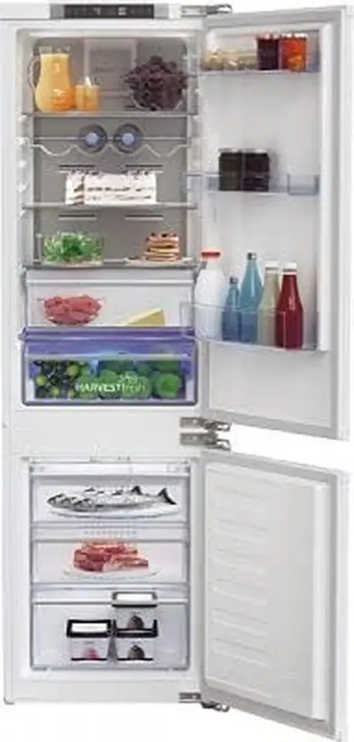 Réfrigérateur Combiné Intégrable BEKO BCSA283E4SN, Efficacité Énergétique