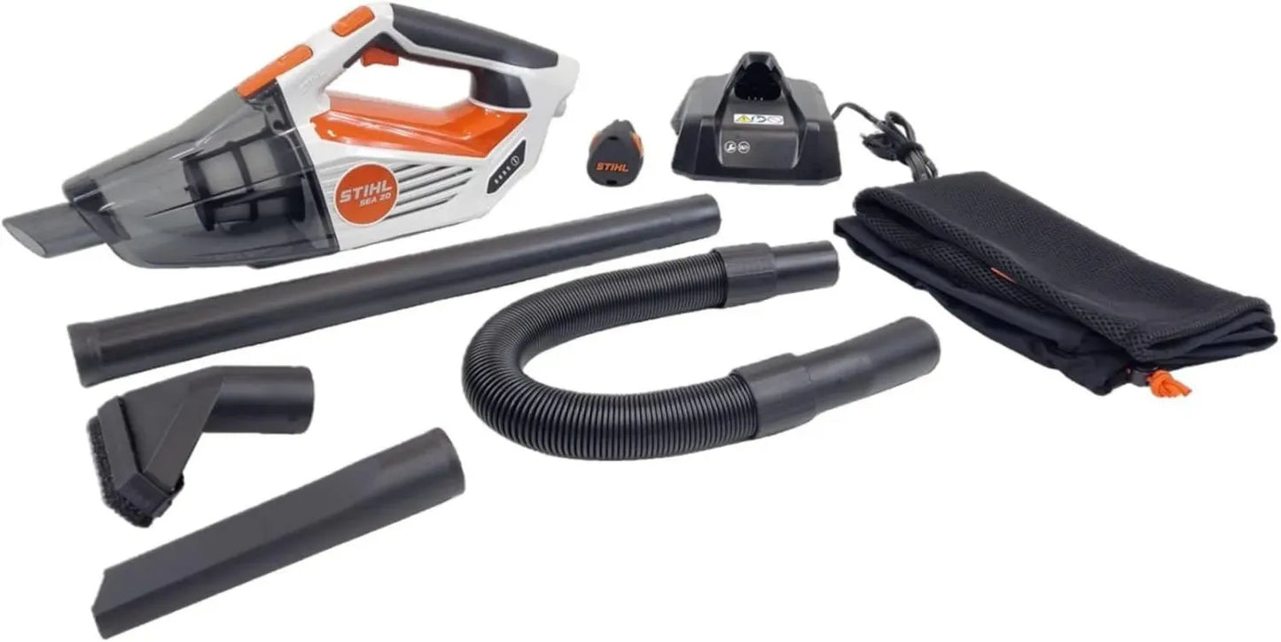 Aspirateur Sans Fil Stihl SEA 20 avec Batterie AS2 et Chargeur AL1