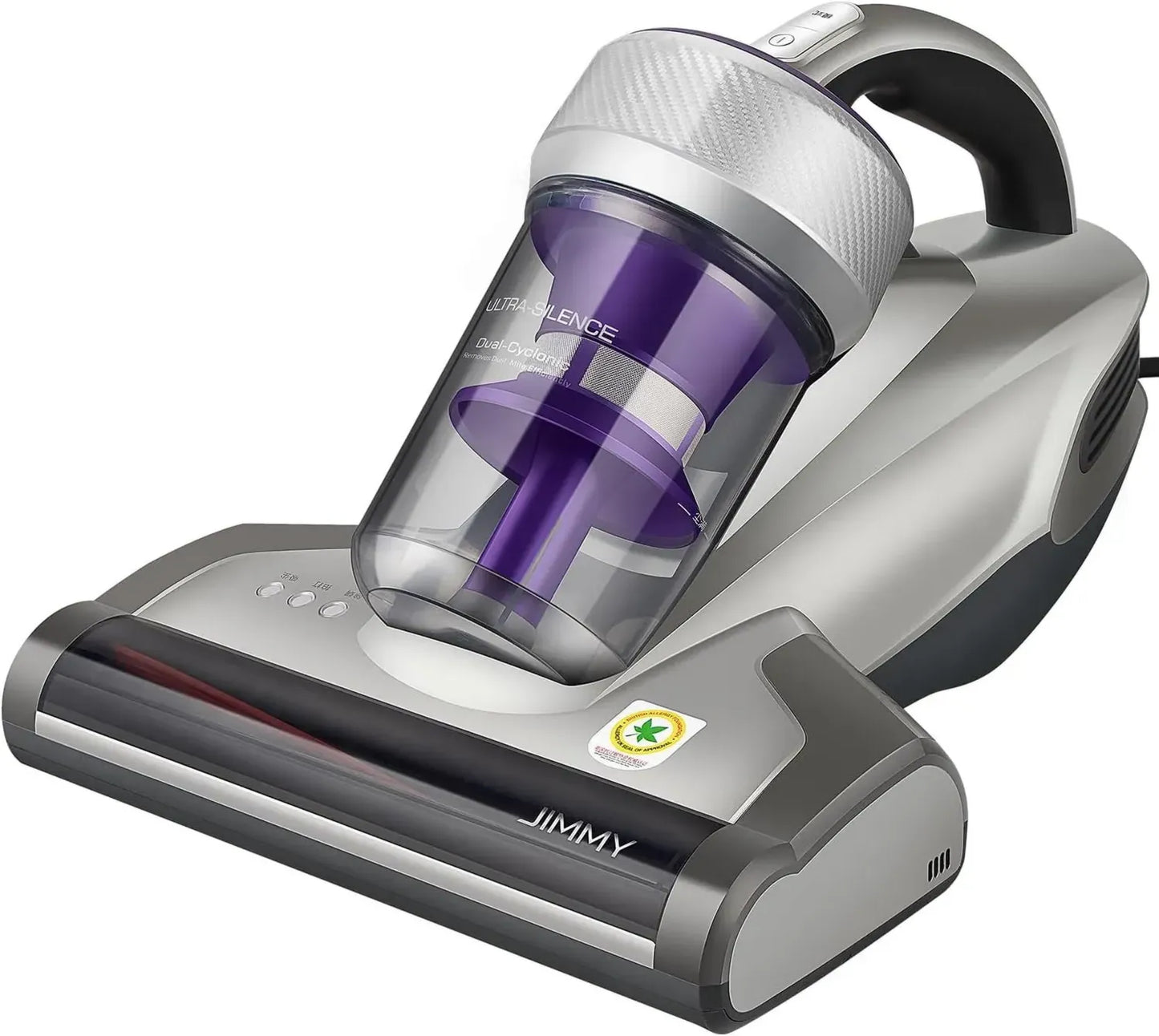 Aspirateur Anti-Acariens Jimmy JV35 avec UV-C et Chauffage, 700W