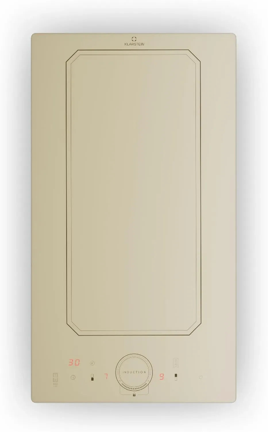 Klarstein Plaque à Induction Double, 2 Zones de Cuisson, 3500W x2, Commande Tactile, Affichage LED, Minuterie, 240V