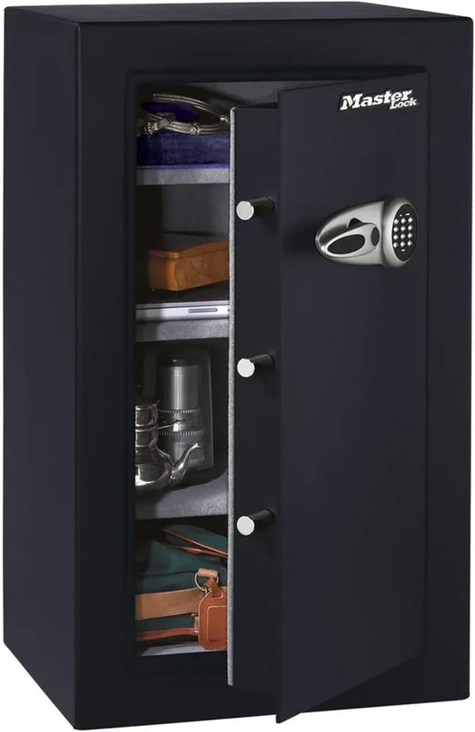 Coffre-Fort Électronique Grande Capacité Master Lock, Sécurité Maximale, 169 L, Dimensions 95 x 55.1 x 50.2 cm