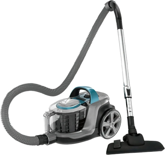 Aspirateur Traîneau 1600W, Sans Sac Cyclonique, Léger 7kg, Câble 5m pour Sols Durs et Moquettes, Vert