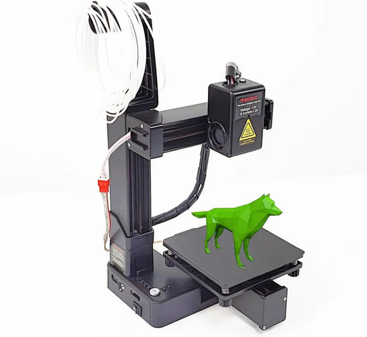 Imprimante 3D Mini haute précision, vitesse lente pour débutants, compatible PLA/TPU