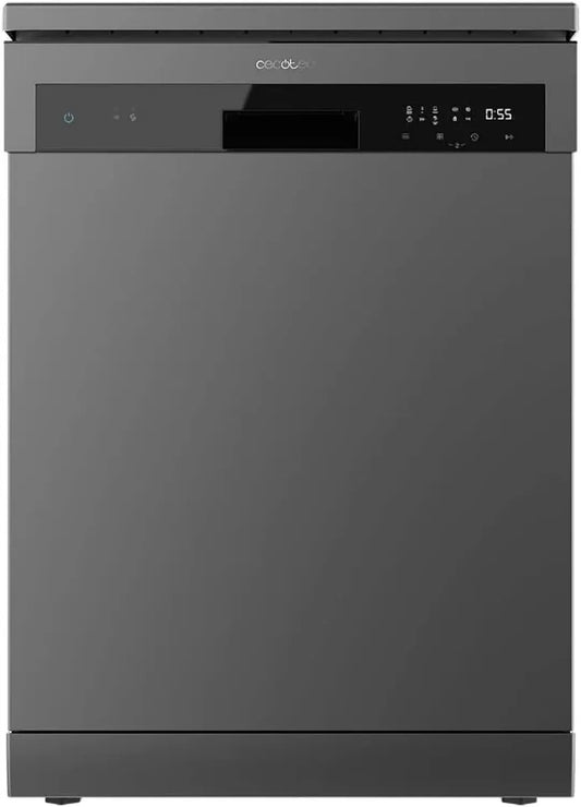 Lave-vaisselle Compact Bolero Aguazero 6110 Dark E, 60 cm, 1850W, 13 Couverts, 6 Programmes, Demi-Charge, Départ Différé, Séchage Dry+, Écran Tactile, Sécurité Enfant