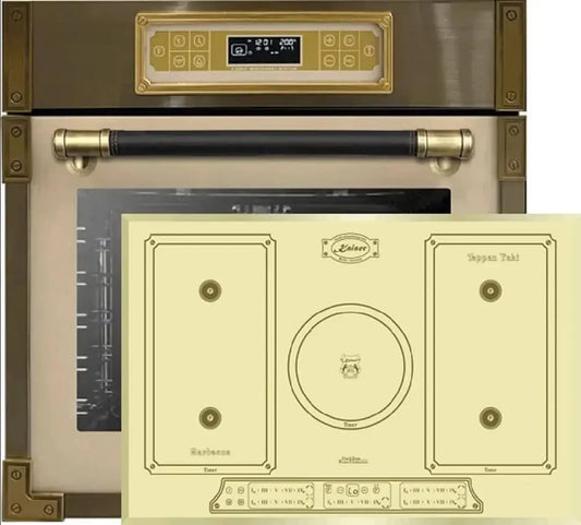 Kaiser Four Encastrable 80L + Plaque Induction Rétro 77 cm, Ensemble Cuisine EH 6726