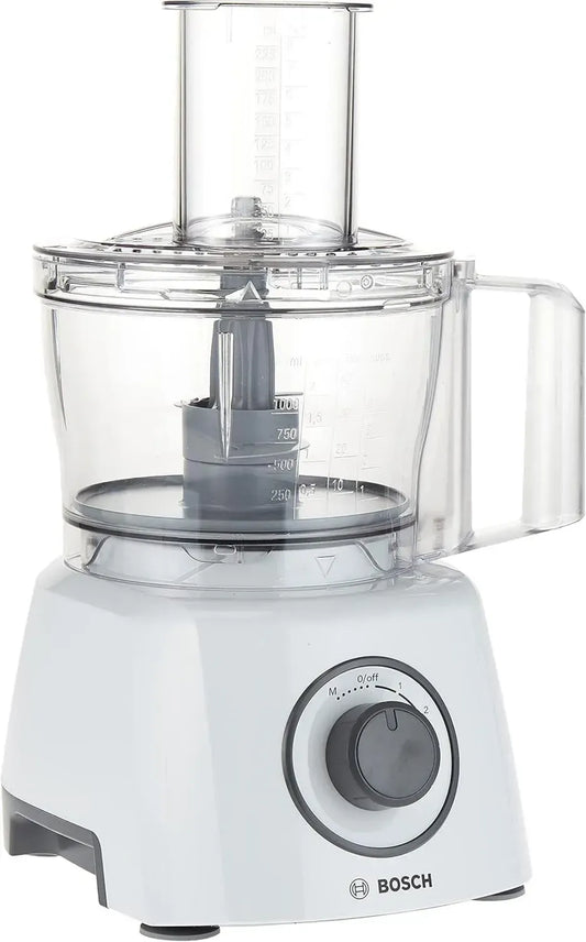 Bosch – Robot culinaire multifonction 700W, blanc, MultiTalent 3
