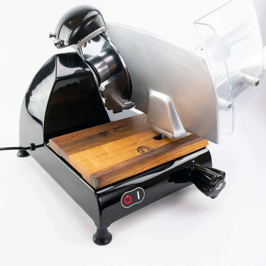 Trancheuse Berkel Red Line 250, 250mm, Noir avec Affuteur et Planche Artisanale