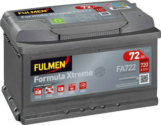 Batterie Automobile Fulmen Xtreme 72Ah 720A
