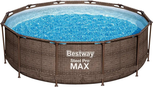 Piscine Tubulaire Ronde Bestway Steel Pro Max 366 cm