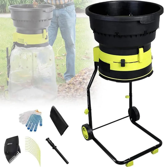 Broyeur Électrique de Jardin pour Nettoyage et Compostage Efficaces