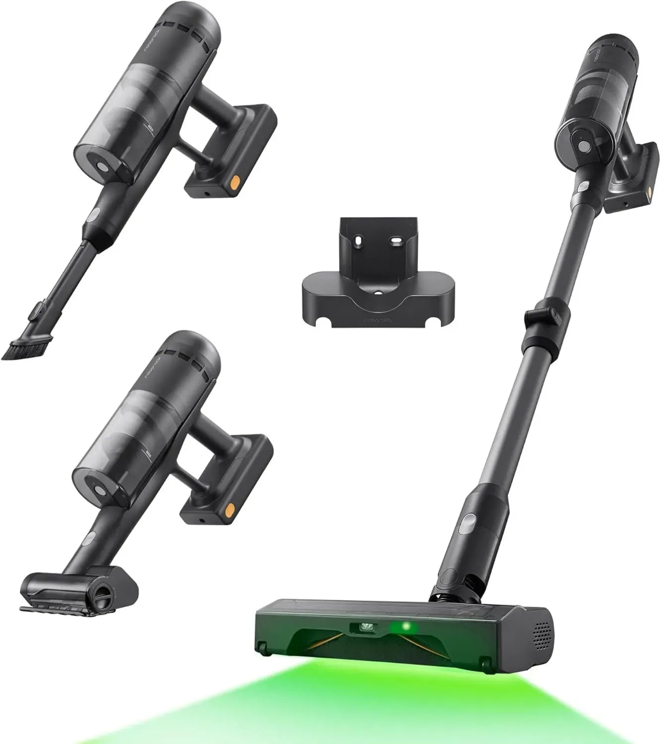 Aspirateur sans Fil Roborock H60 Ultra - 210AW, Autonomie 90min, Tube Flexible, Lumière LED, Filtration Efficace, Brosse Spéciale pour Tapis et Animaux