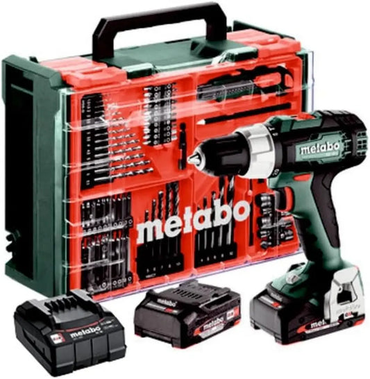 Perceuse-visseuse sans fil Metabo SB 18 L 18V 60Nm 2 batteries Li-Ion 2Ah avec mallette