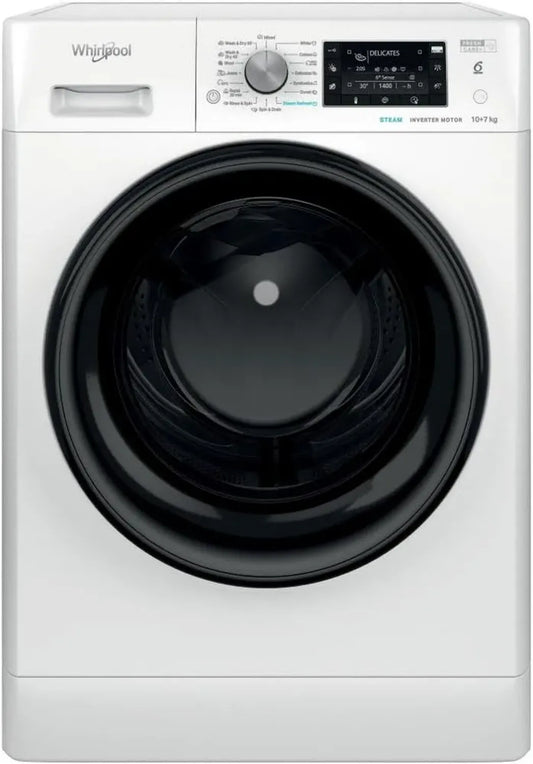 Whirlpool Lave-linge Séchant 10kg Blanc À Chargement Frontal