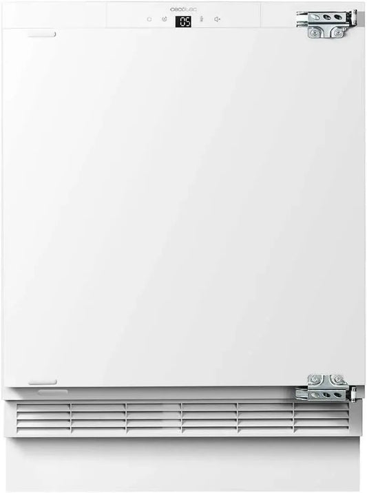 Congélateur Intégrable 101L Cecotec Bolero Coolmarket, Écran Tactile, Congélation Rapide, Porte Réversible, Température Ajustable -14°C à -24°C, Éclairage LED, Alarme Inclus