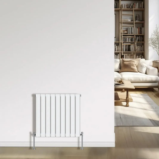 Radiateur Mural Moderne Blanc 600 x 612 mm Chauffage Design