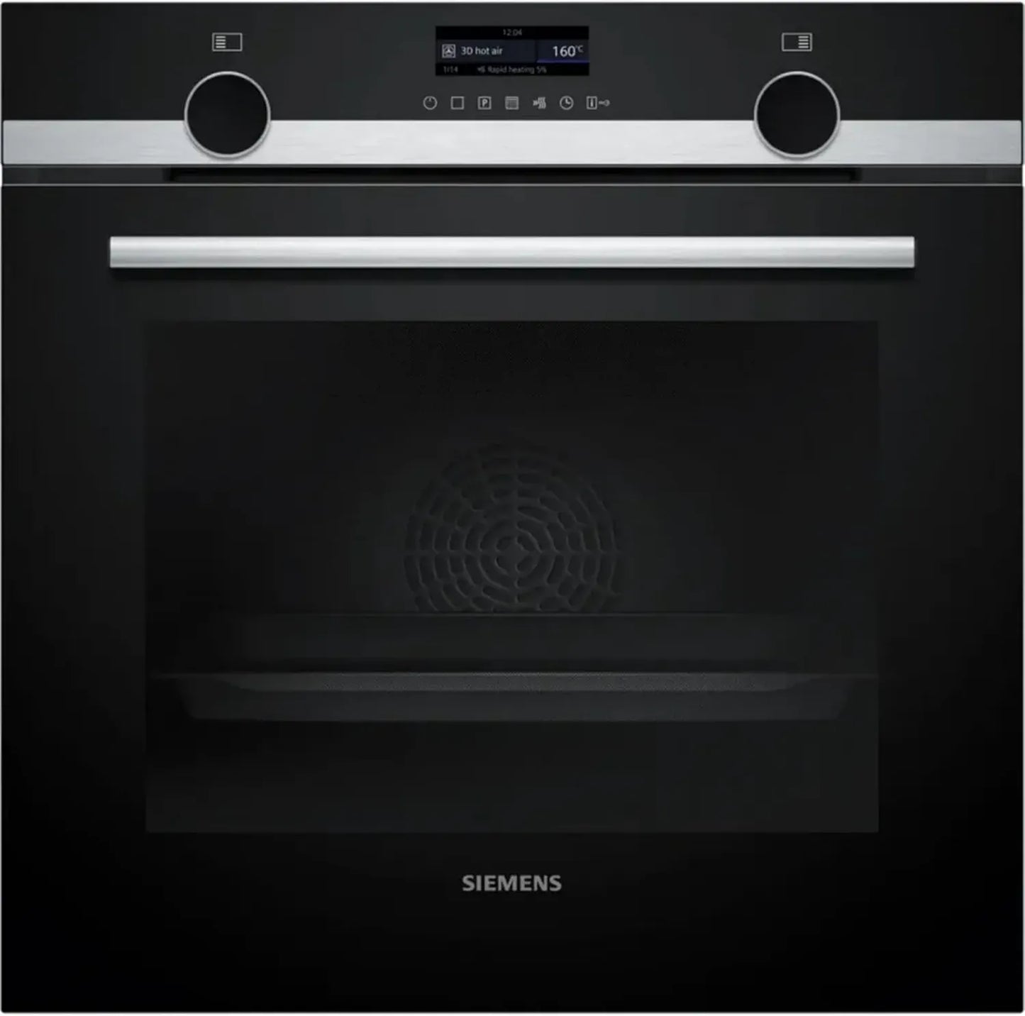 Four Encastré iQ500 60x60 cm Acier Inoxydable HB579GBR3
