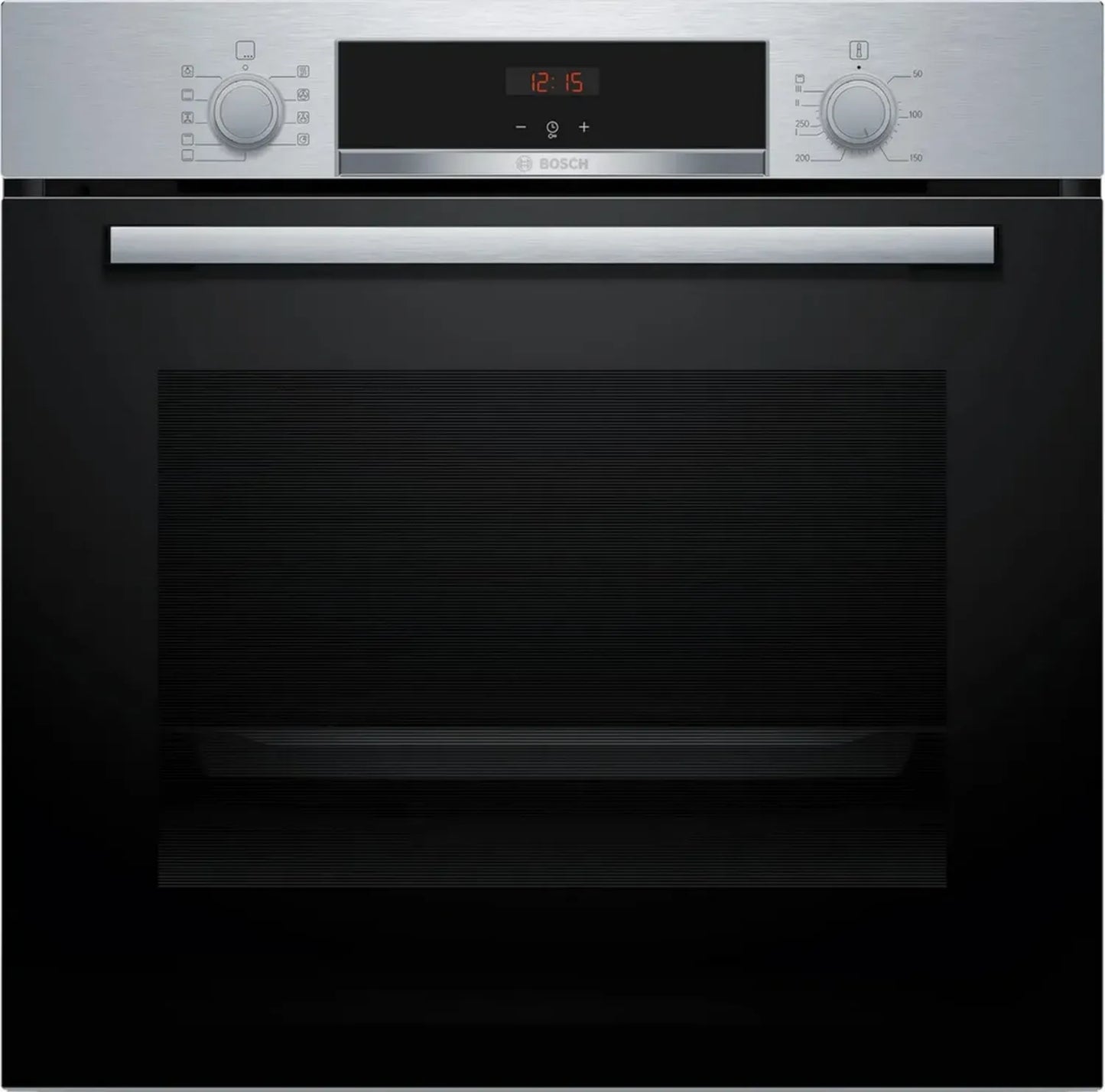 Four encastrable Bosch Série 4, 60x60 cm, écran LED, nettoyage hydrolytique, convection 3D, préchauffage rapide, inox
