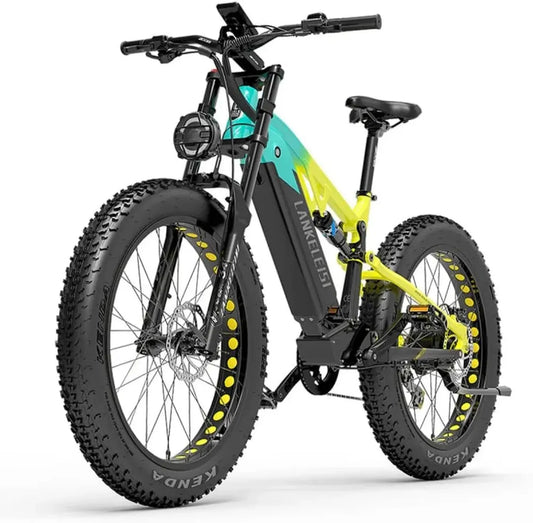 Vélo de Montagne Électrique LANKELEISI RV800 Plus avec Moteur BA FANG