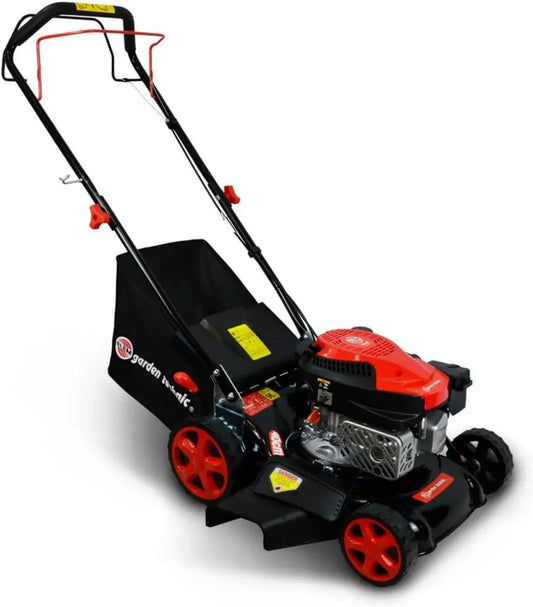 Tondeuse à gazon thermique 144 CC - Coupe 40 cm - Fonction mulching et éjection latérale