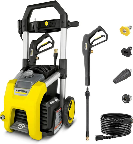 Karcher K1700 Nettoyeur Haute Pression Électrique 1700 PSI avec Buse Turbo