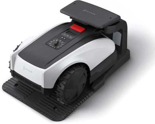 ECOVACS Goat O500 Robot Tondeuse 500 ㎡, Cartographie Avancée, Navigation Panoramique LiDAR, Tonte Personnalisée et Précise