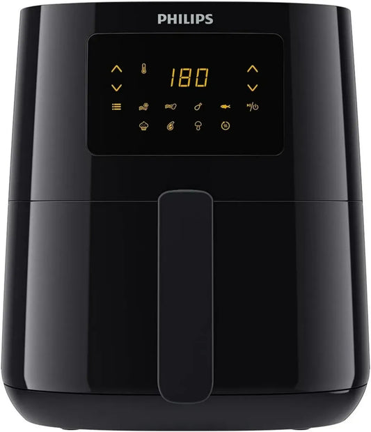 Friteuse à Air Philips Série 3000, 4.1L, Technologie Rapid Air, 13 Fonctions, Moins 90% de Graisse, Modèle Numérique, Recettes via Appli