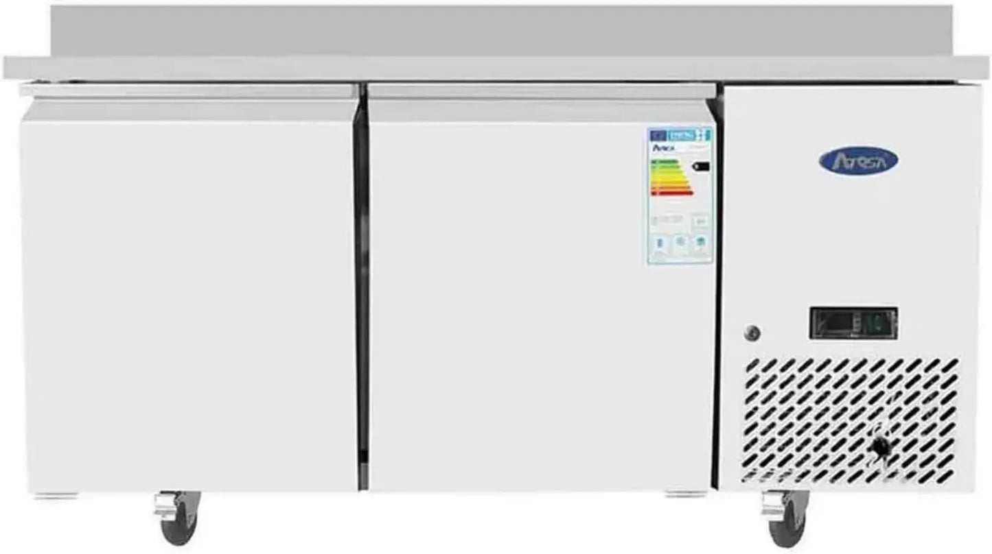 Armoire Réfrigérée Positive 2 Portes 400 x 600 avec Dosseret - Prof. 800 - Atosa