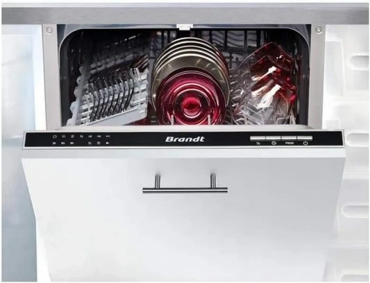 Lave-vaisselle intégrable BRANDT VS1010J - 10 couverts - 45 cm - Silence 47 dB
