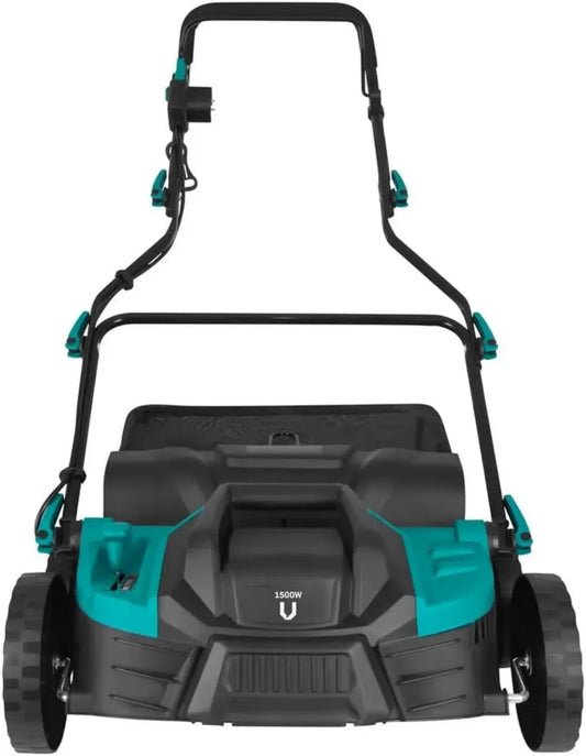 Scarificateur VONROC 1500W - Aérateur 36 cm avec 5 niveaux de réglage et bac de 45L