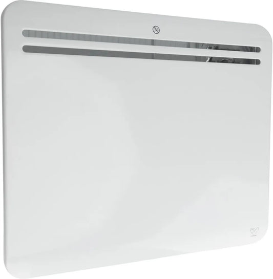 Radiateur WiFi à Inertie Sèche en Fonte Blanc - 750W