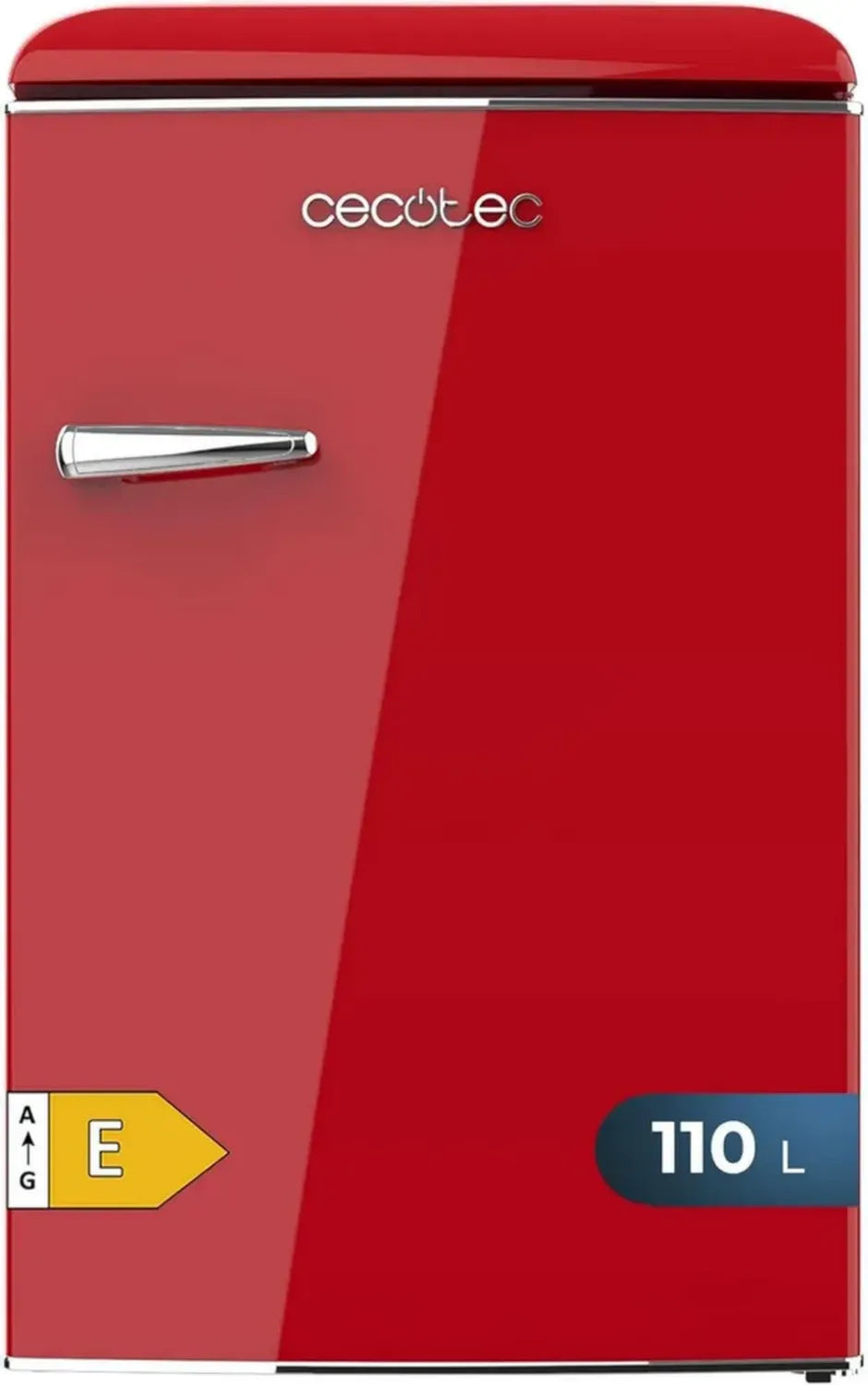 Réfrigérateur Rétro Rouge 110L Bolero CoolMarket TT avec ICEBOX