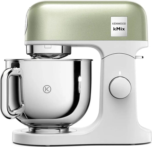 Robot pâtissier Kenwood kMix Editions KMX760GR, 5L inox, sécurité intégrée, boîtier métal, 1000W, kit pâtisserie 3 pièces