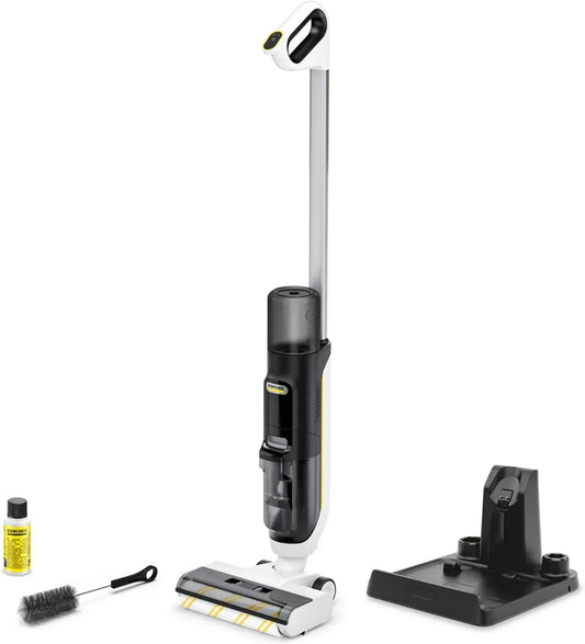 Aspirateur-Laveur Sans Fil Kärcher FCV 3, 3 Modes, Batterie 30 Min, Surface 130 m²