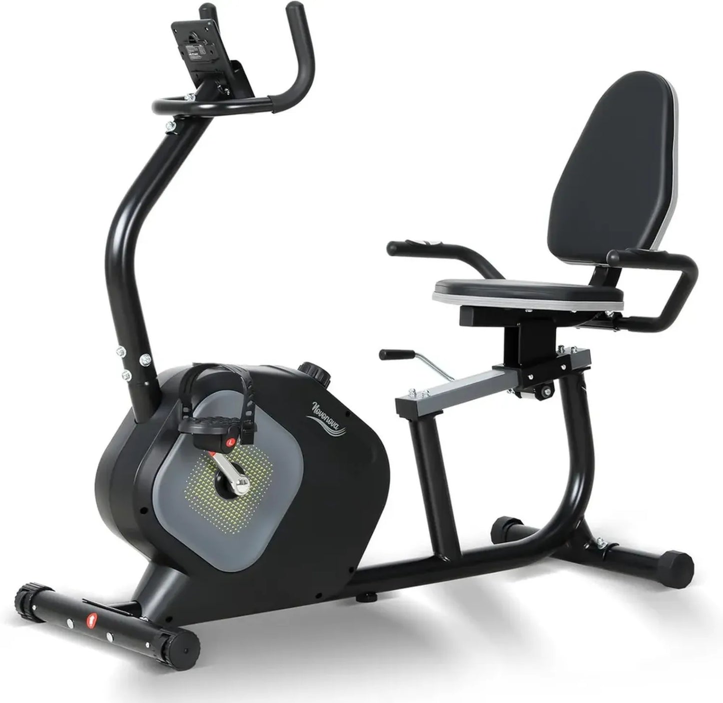 Vélo d'Appartement Magnétique avec Résistance Réglable et Écran LCD