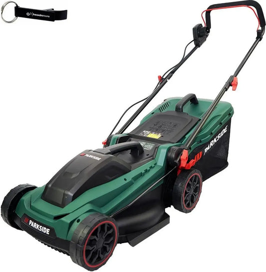 Tondeuse à gazon électrique Parkside PERM 1500 avec porte-clés HEADNMORE
